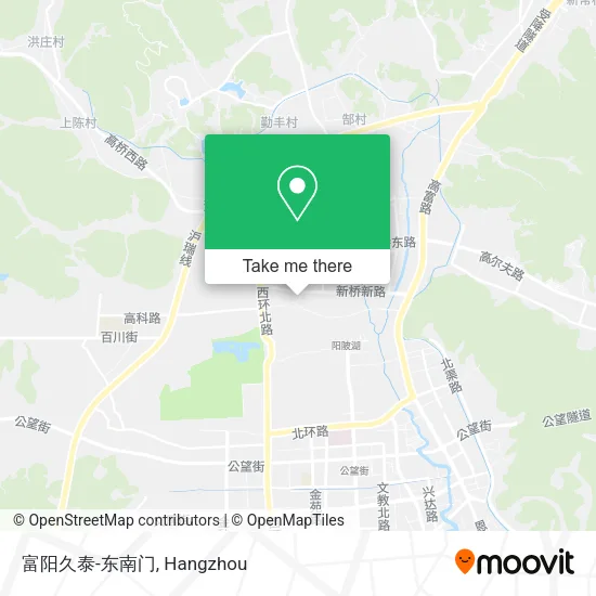 富阳久泰-东南门 map