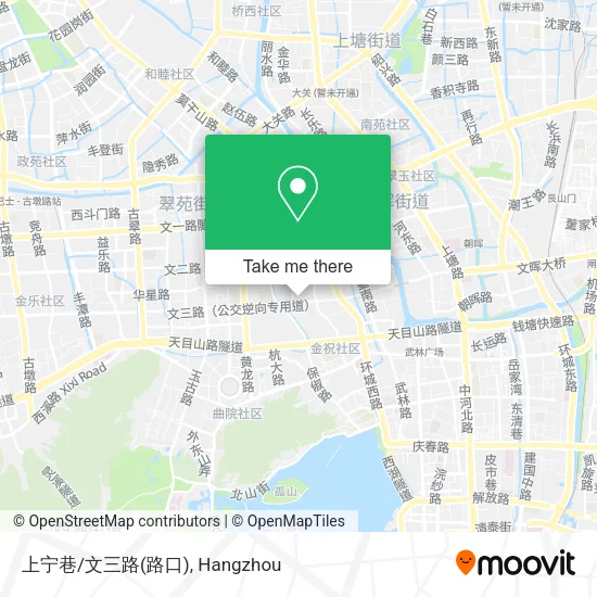 上宁巷/文三路(路口) map