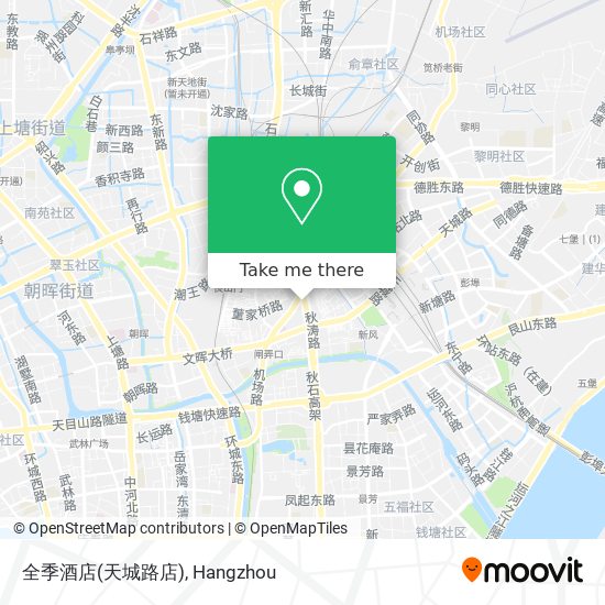 全季酒店(天城路店) map