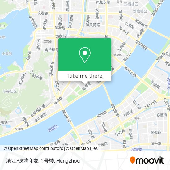 滨江·钱塘印象-1号楼 map