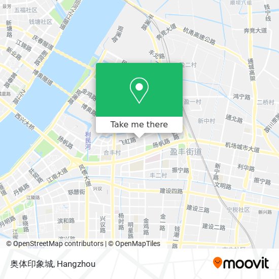 奥体印象城 map