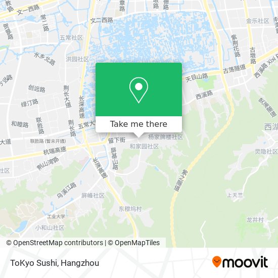 ToKyo Sushi map