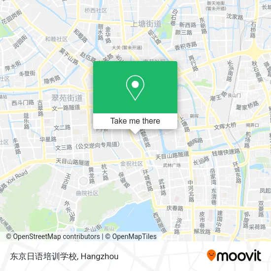 东京日语培训学校 map