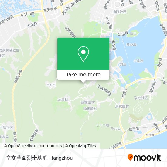 辛亥革命烈士墓群 map