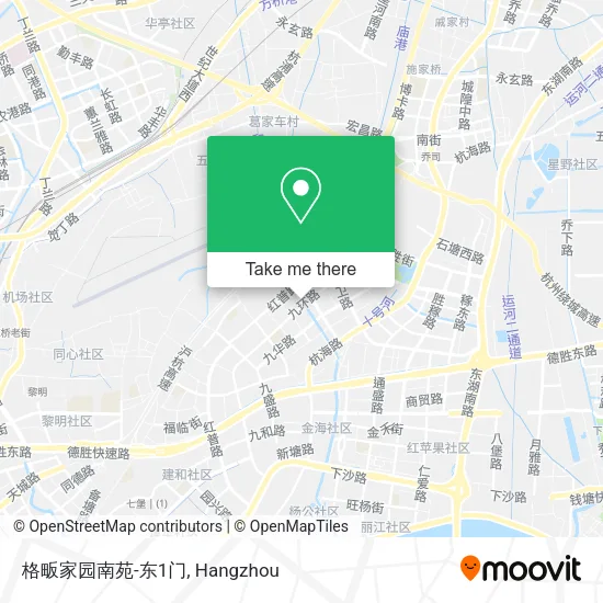 格畈家园南苑-东1门 map