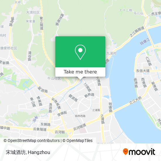 宋城酒坊 map