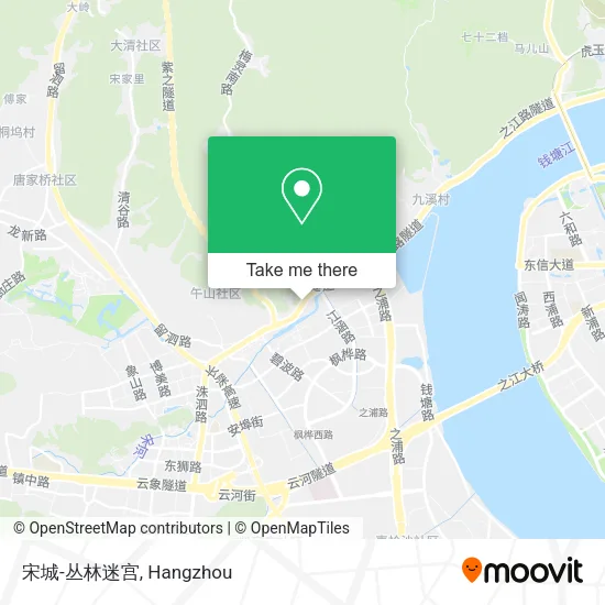 宋城-丛林迷宫 map