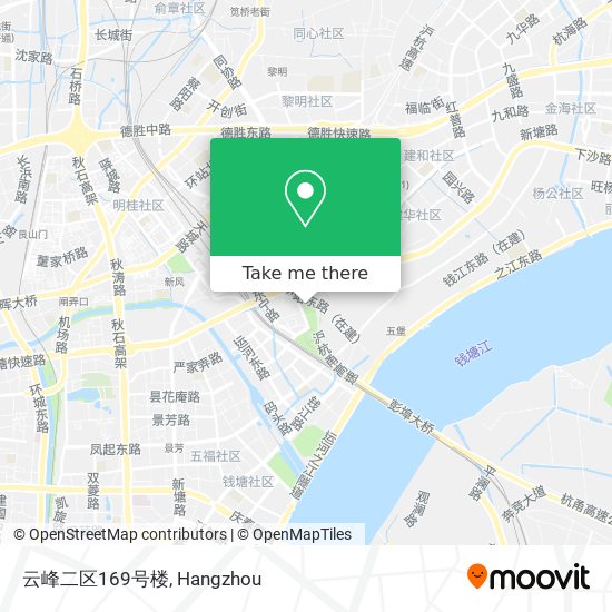 云峰二区169号楼 map