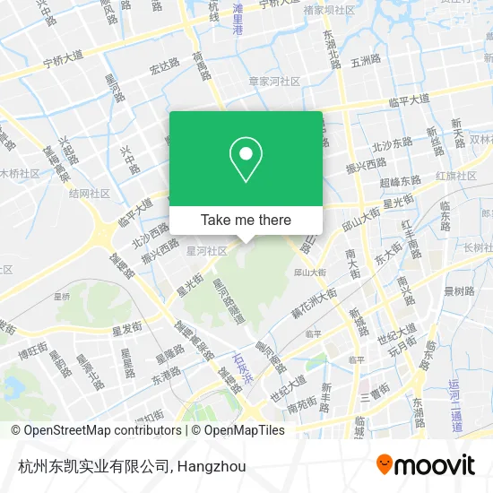 杭州东凯实业有限公司 map