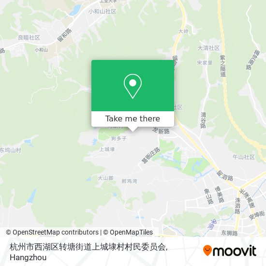 杭州市西湖区转塘街道上城埭村村民委员会 map
