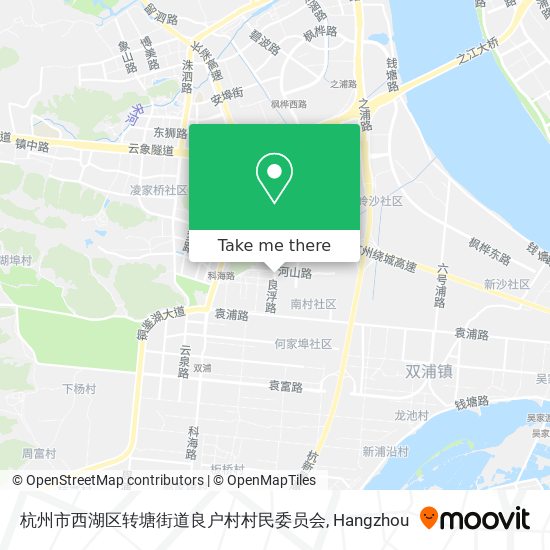 杭州市西湖区转塘街道良户村村民委员会 map