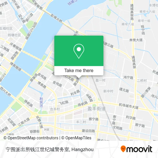 宁围派出所钱江世纪城警务室 map