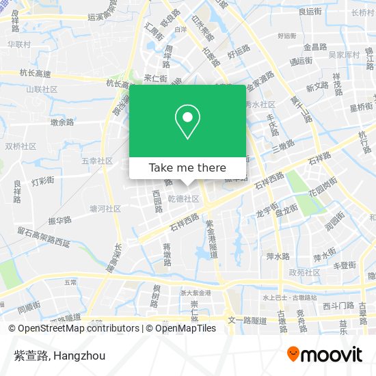 紫萱路 map