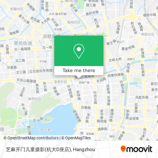 芝麻开门儿童摄影(杭大D座店) map