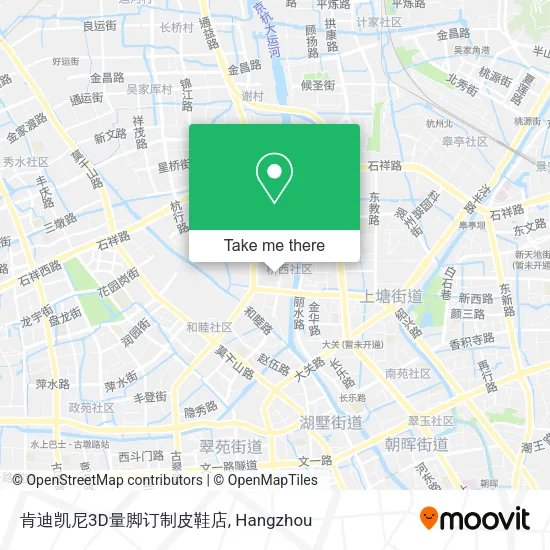 肯迪凯尼3D量脚订制皮鞋店 map