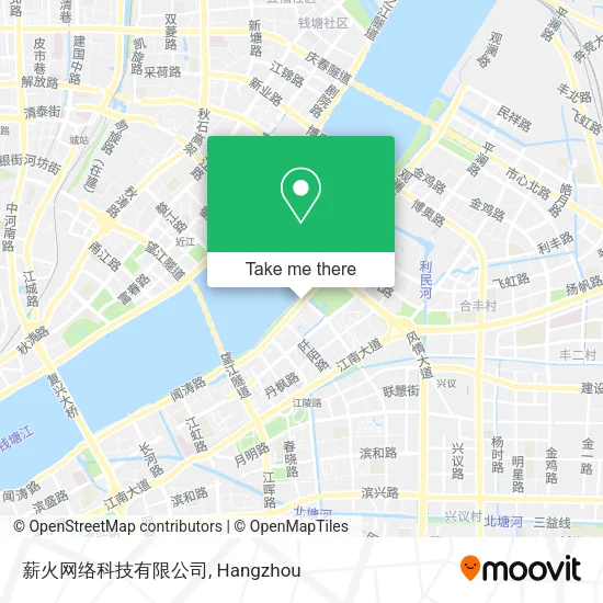 薪火网络科技有限公司 map