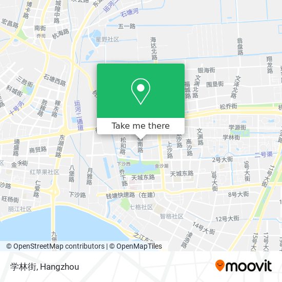 学林街 map