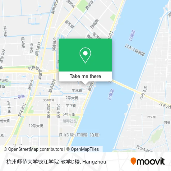 杭州师范大学钱江学院-教学D楼 map