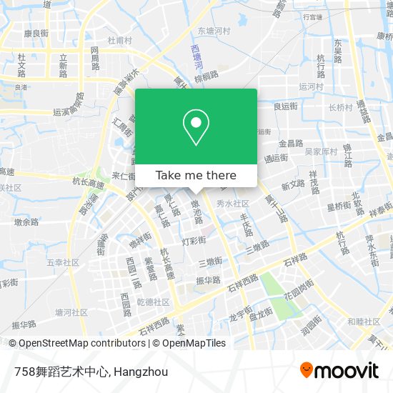 758舞蹈艺术中心 map