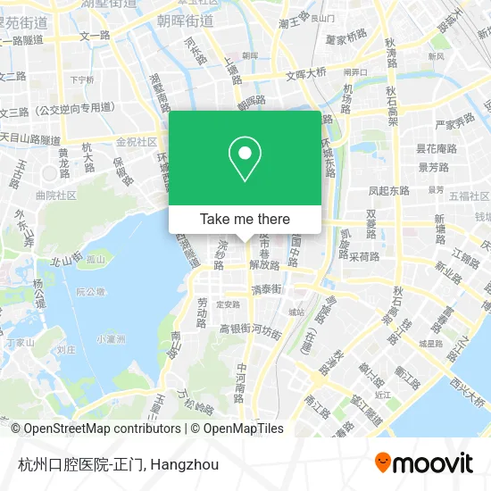 杭州口腔医院-正门 map