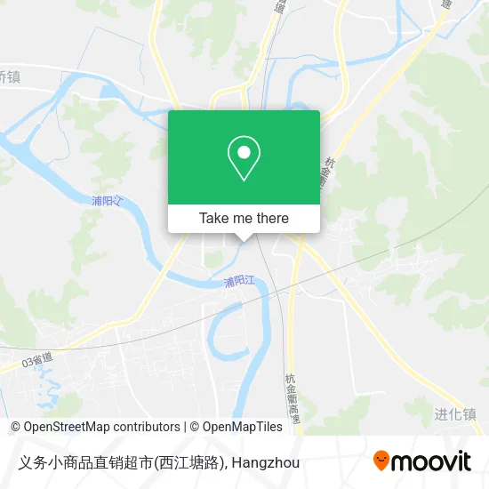 义务小商品直销超市(西江塘路) map