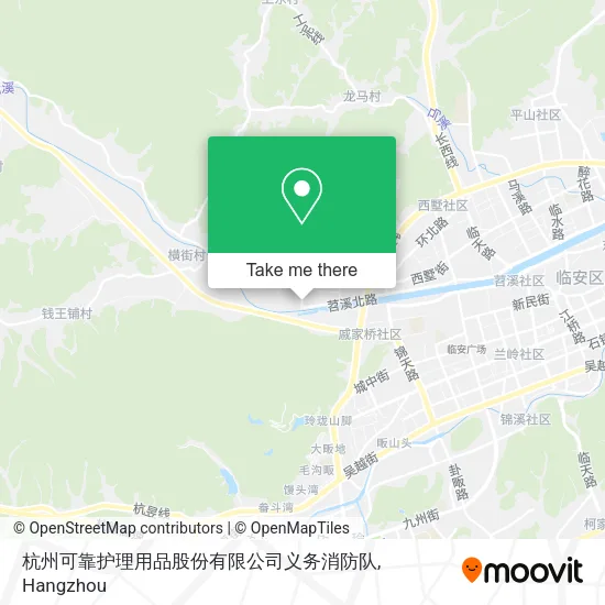 杭州可靠护理用品股份有限公司义务消防队 map