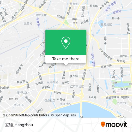 宝铺 map