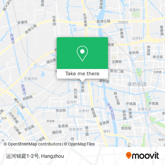 运河锦庭1-2号 map