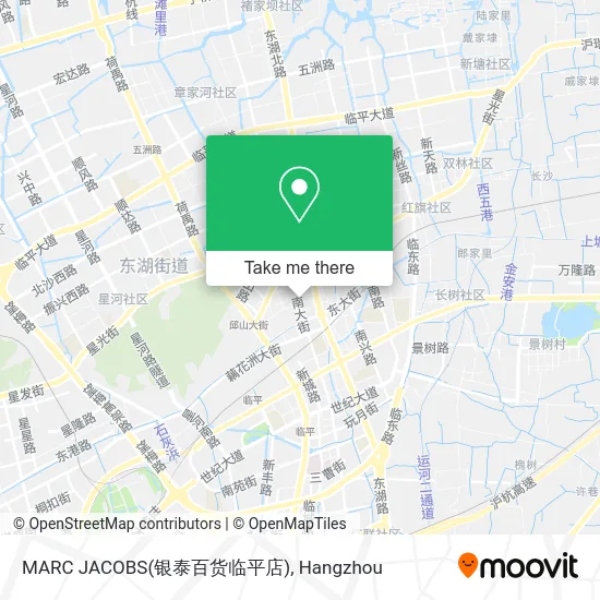 MARC JACOBS(银泰百货临平店) map