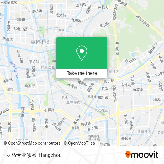 罗马专业修脚 map