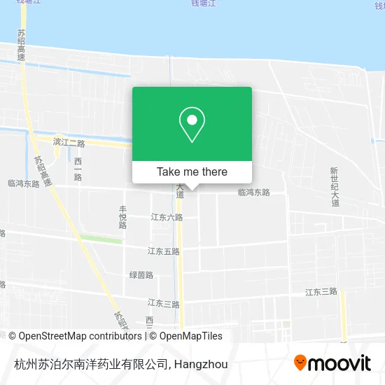 杭州苏泊尔南洋药业有限公司 map