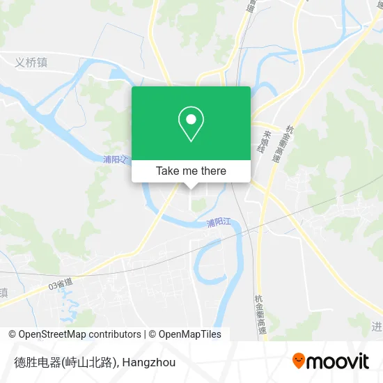 德胜电器(峙山北路) map