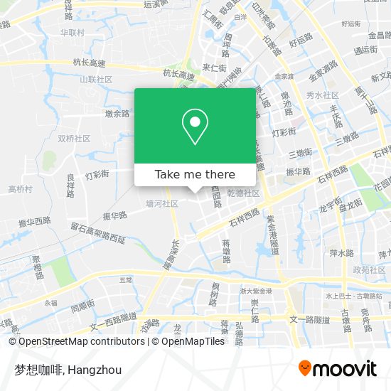 梦想咖啡 map