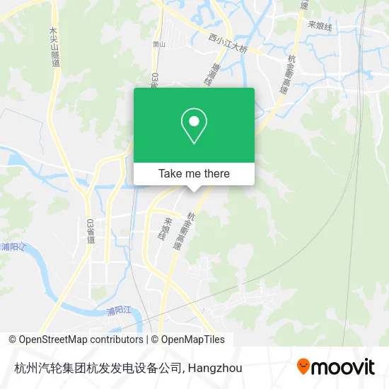 杭州汽轮集团杭发发电设备公司 map