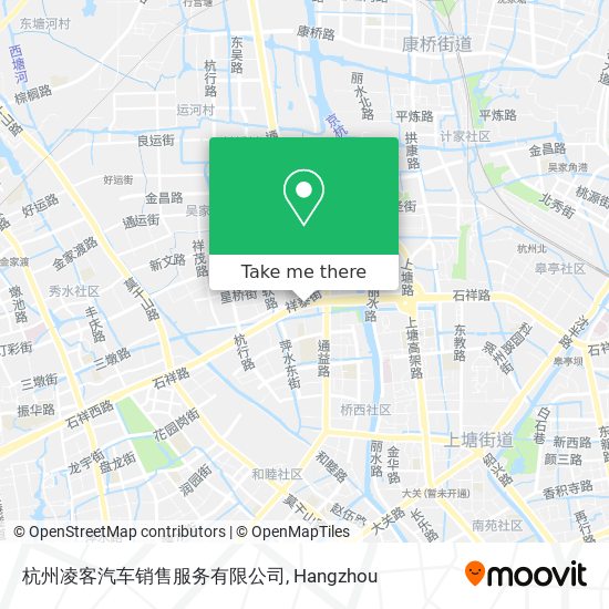 杭州凌客汽车销售服务有限公司 map