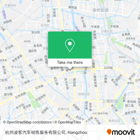 杭州凌客汽车销售服务有限公司 map