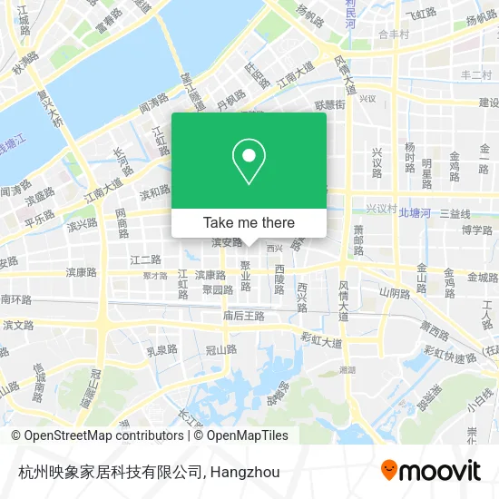 杭州映象家居科技有限公司 map