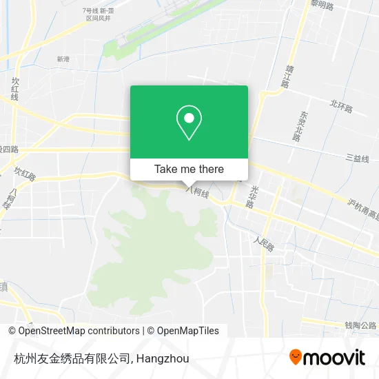 杭州友金绣品有限公司 map