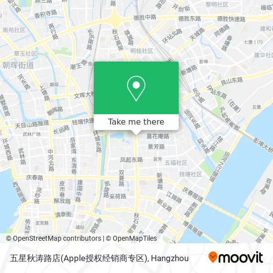 五星秋涛路店(Apple授权经销商专区) map