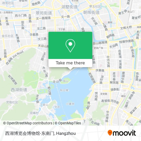 西湖博览会博物馆-东南门 map
