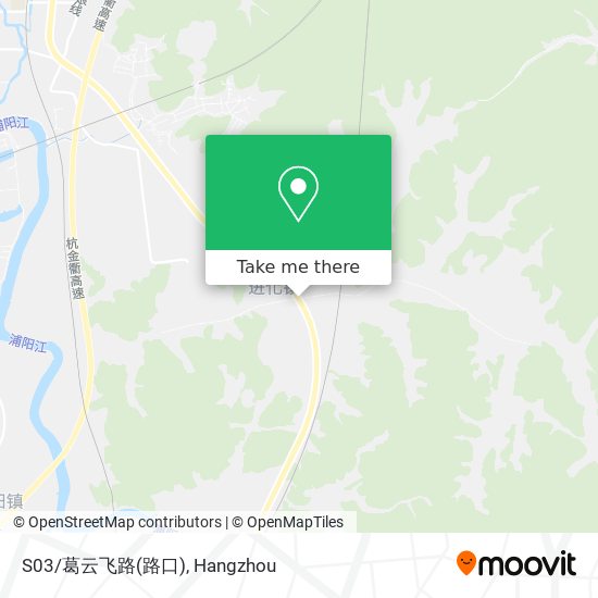 S03/葛云飞路(路口) map