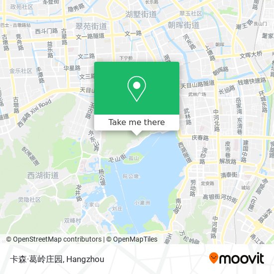 卡森·葛岭庄园 map