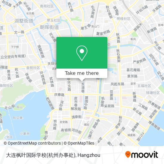 大连枫叶国际学校(杭州办事处) map