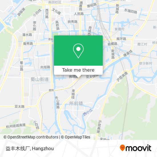 益丰木线厂 map