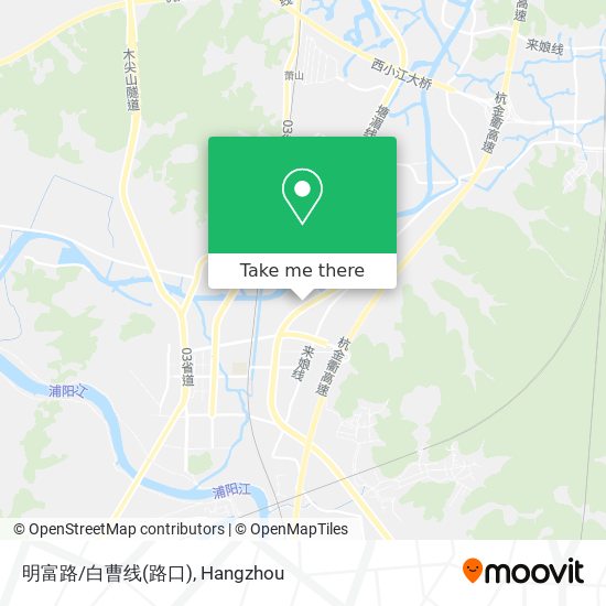 明富路/白曹线(路口) map