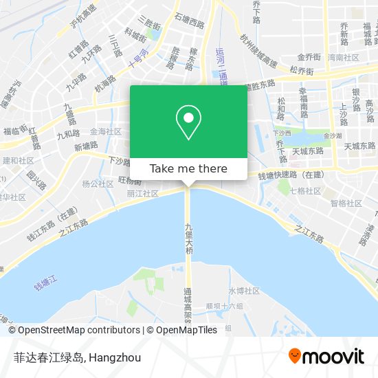菲达春江绿岛 map