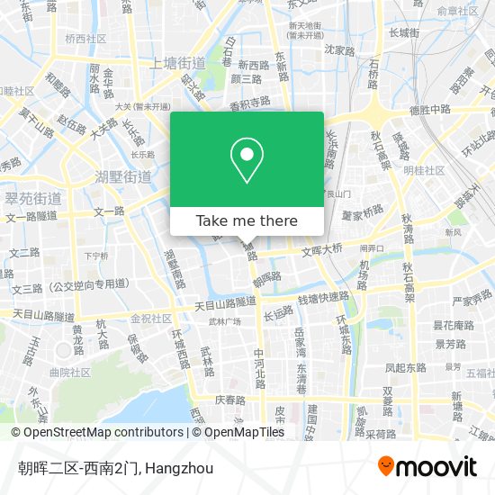 朝晖二区-西南2门 map