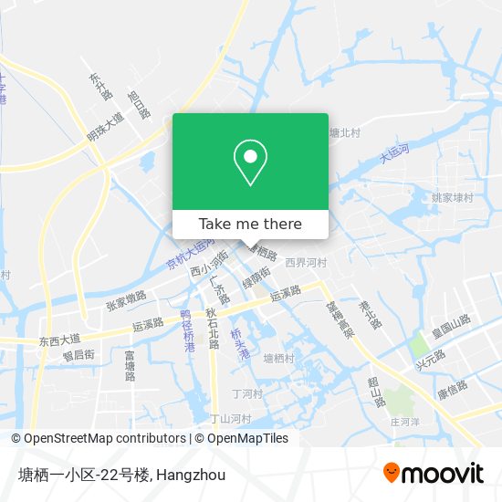 塘栖一小区-22号楼 map