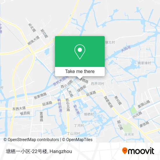 塘栖一小区-22号楼 map