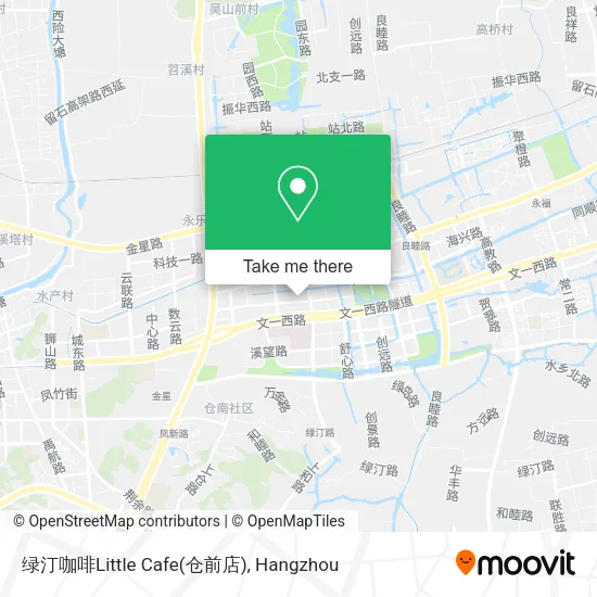 绿汀咖啡Little Cafe(仓前店) map